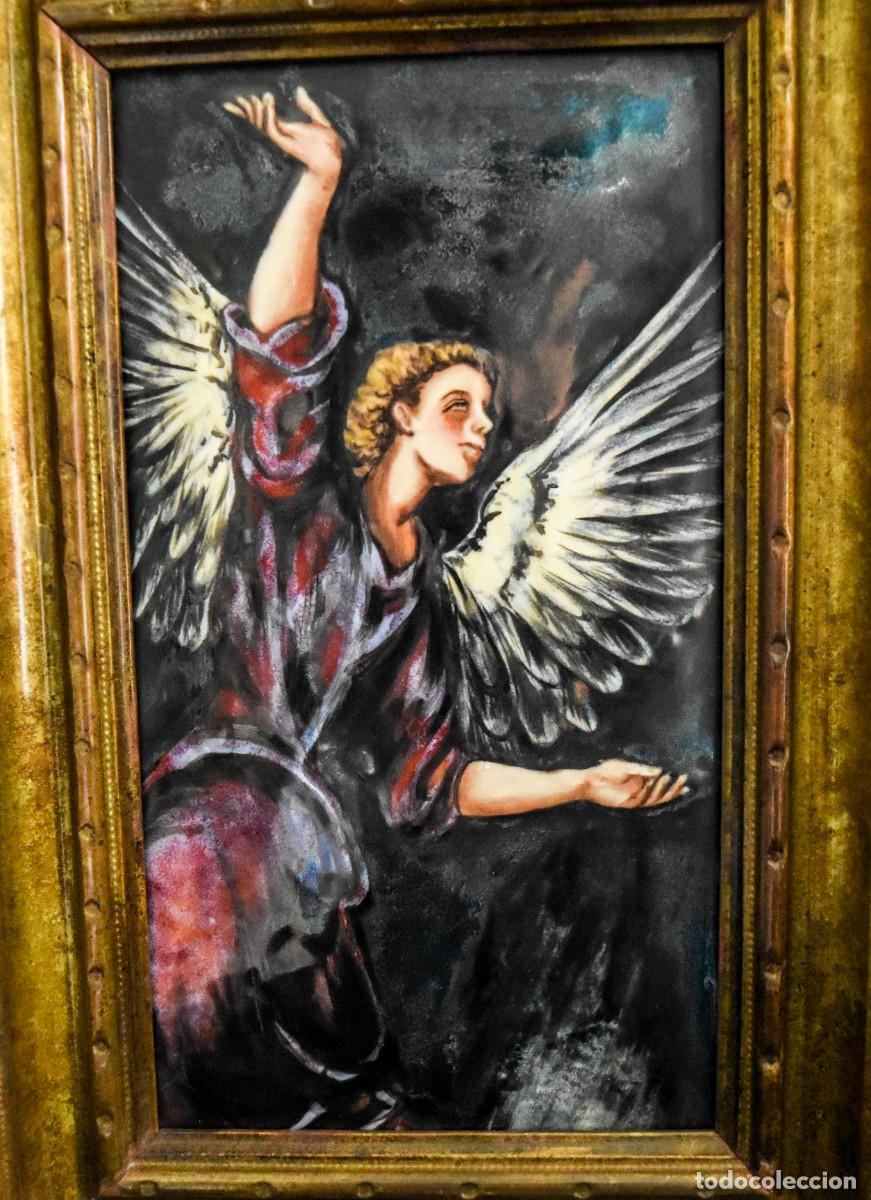Arte: Tr&iacute;ptico en esmalte - Gran tama&ntilde;o - 87 cm - Foto 4