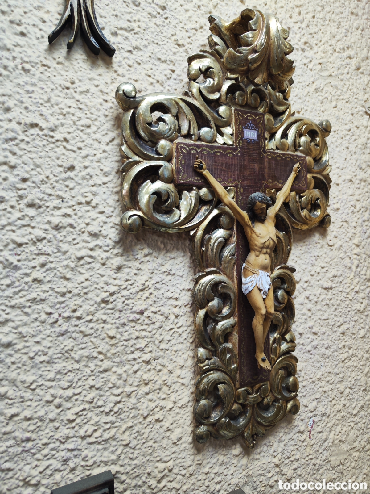 Arte: Cruz y cristo madera - Foto 7