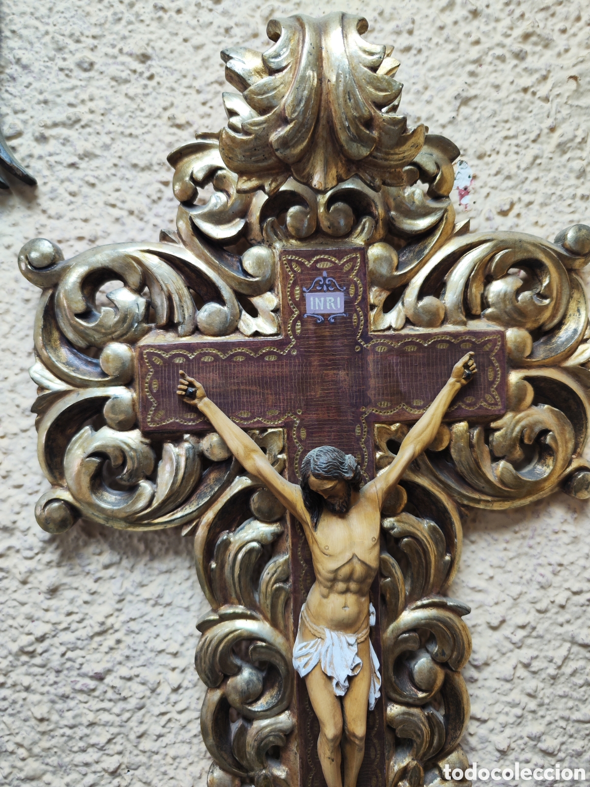 Arte: Cruz y cristo madera - Foto 8