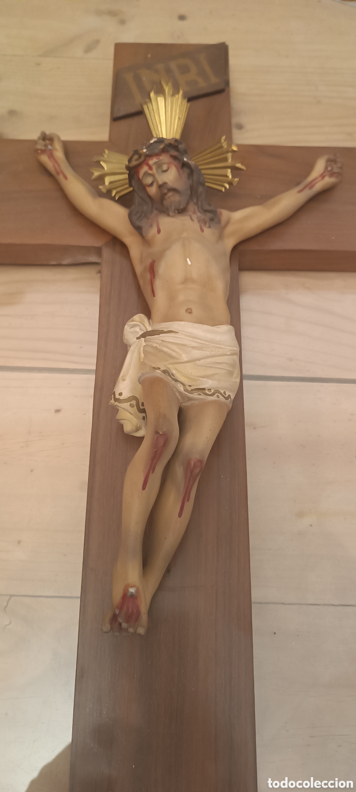 Arte: Cristo crucificado Olot - Foto 2