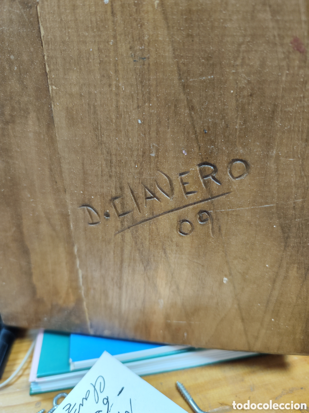 Arte: Triptico madera y pintura oleo - Foto 6
