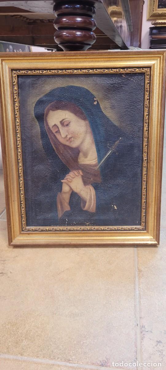 Arte: Virgen siglo XVIII - Foto 1