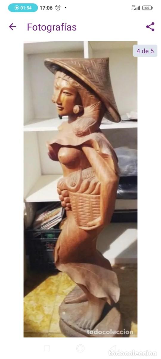 Arte: Gran Dama balinesa y madera teka - Foto 4