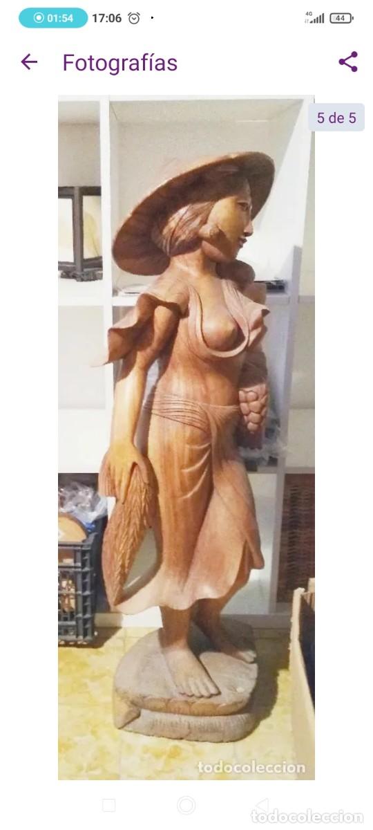 Arte: Gran Dama balinesa y madera teka - Foto 5