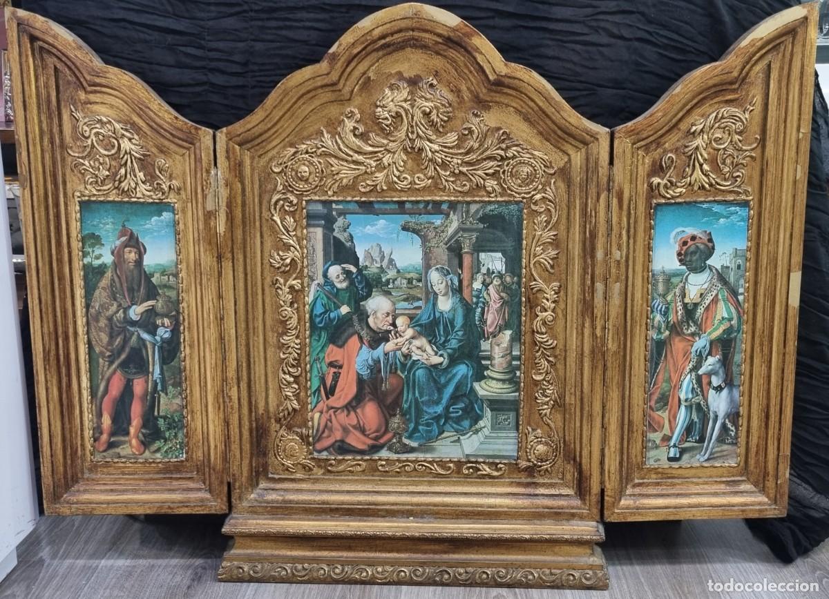 Arte: Triplico Religioso - Foto 1