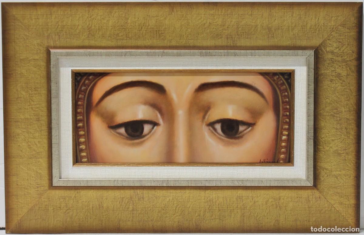 Arte: Ojos Virgen del Roc&iacute;o - Ark&aacute;ngel - Foto 1
