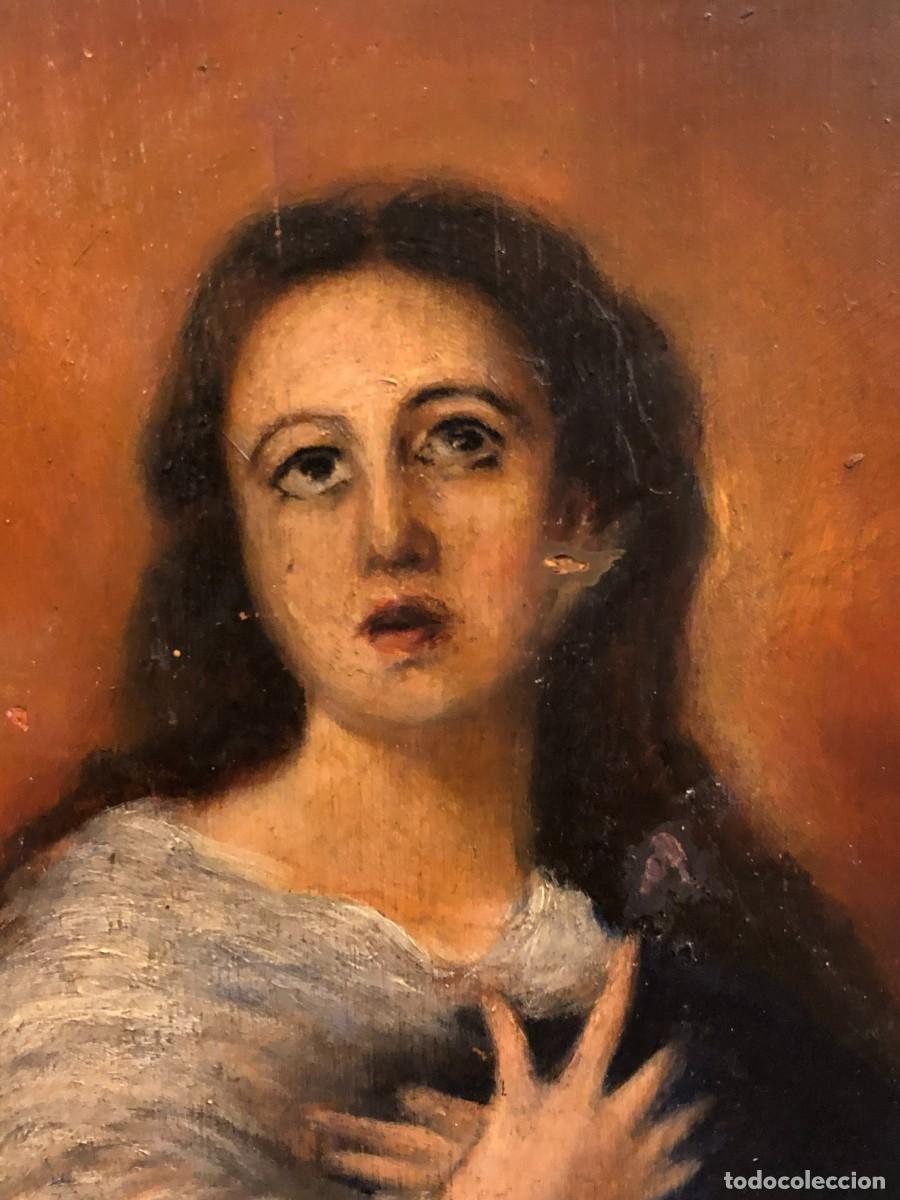 Arte: inmaculada concepcion, murillo, s. xix - Foto 3