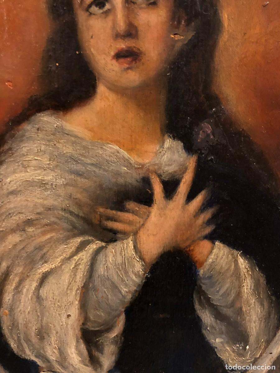 Arte: inmaculada concepcion, murillo, s. xix - Foto 4