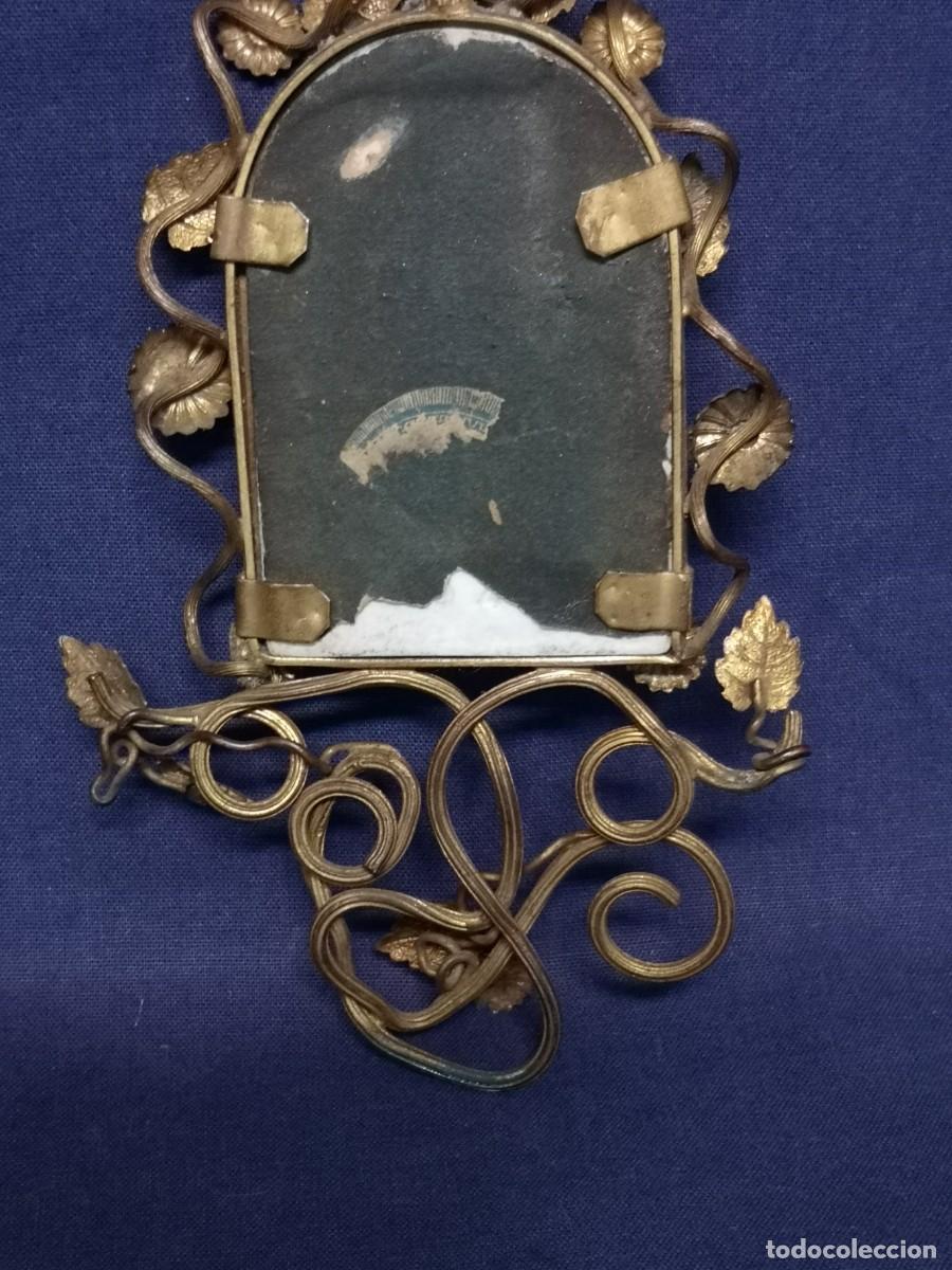 Arte: PLACA DE POCELANA REPRESENTANDO A CRISTO CON CORONA DE ESPINAS. - Foto 10