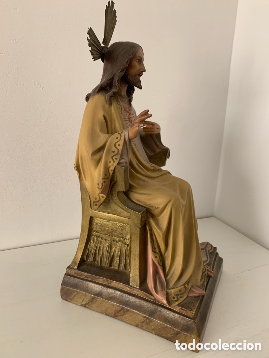 Arte: Sagrado Coraz&oacute;n 40 cm. - Foto 5