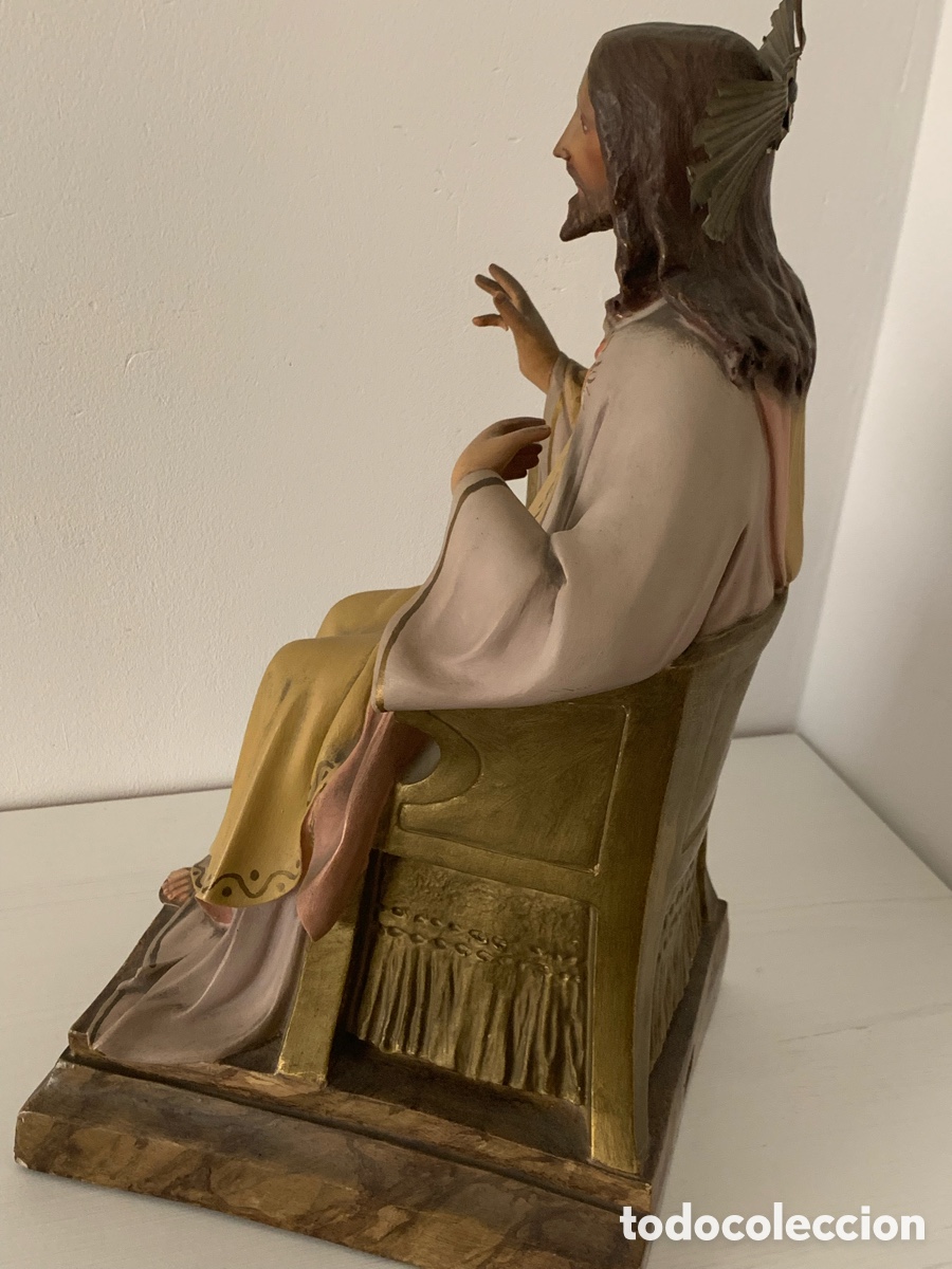 Arte: Sagrado Coraz&oacute;n 40 cm. - Foto 8