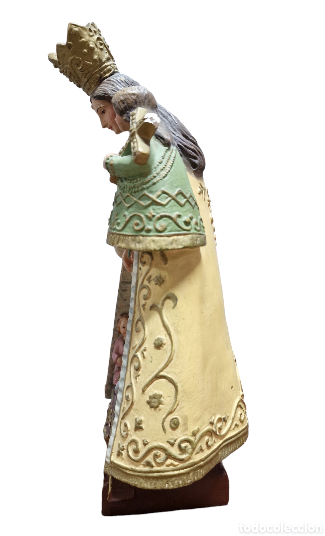 Arte: Virgen de los Desamparados en estuco - Foto 4