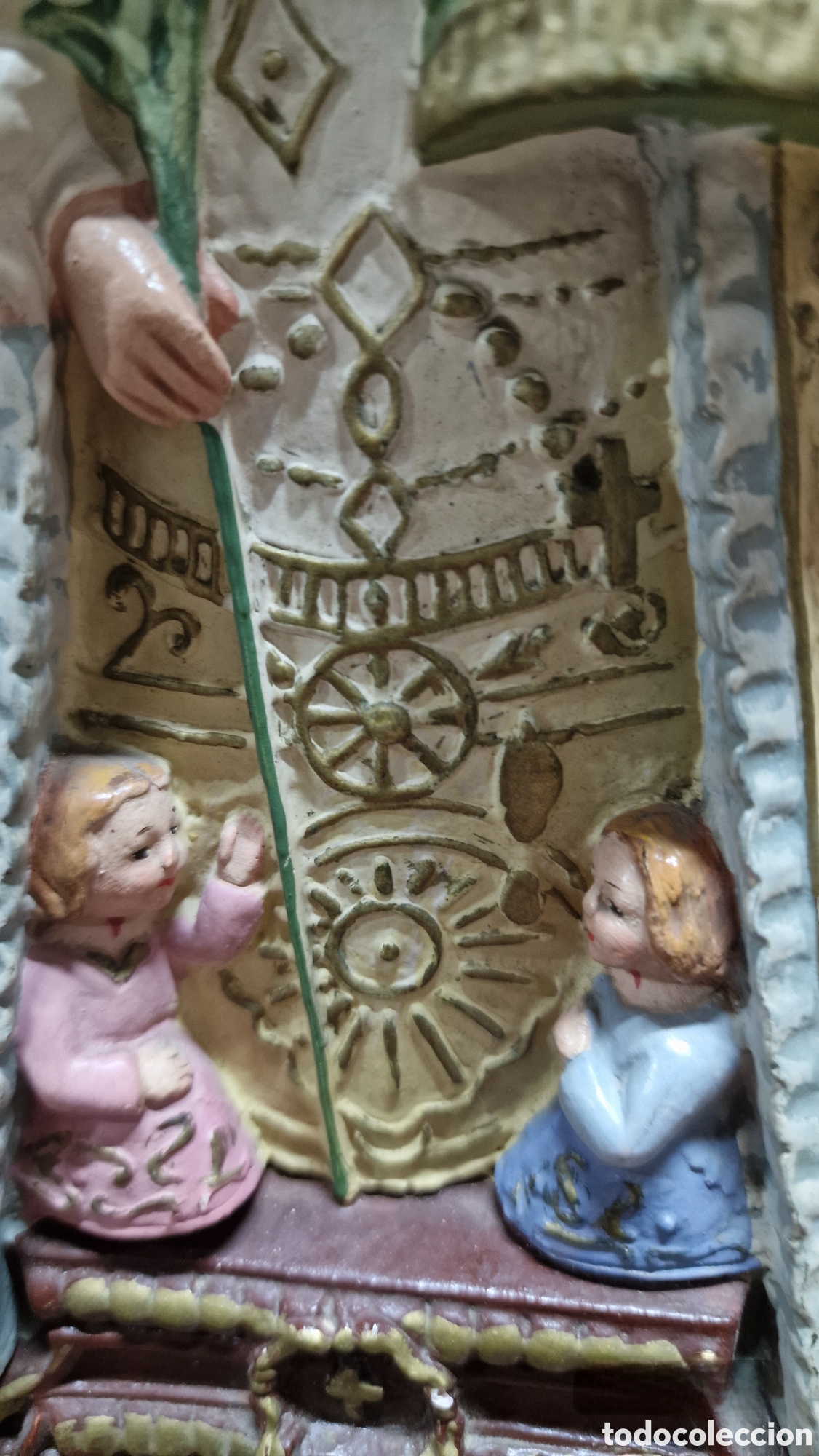 Arte: Virgen de los Desamparados en estuco - Foto 5