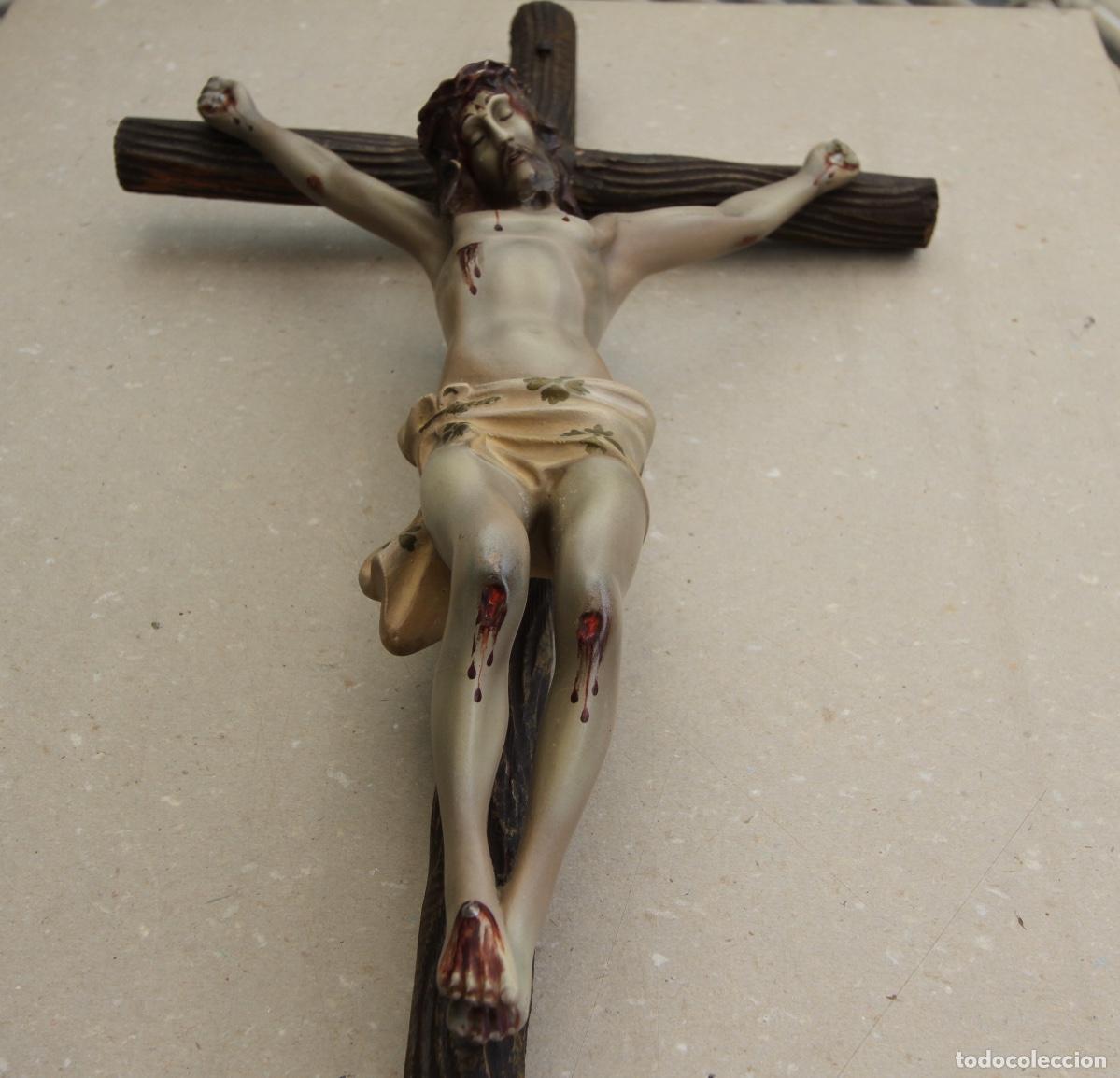 Arte: CRISTO CRUCIFICADO DE OLOT 63 cm - Foto 2
