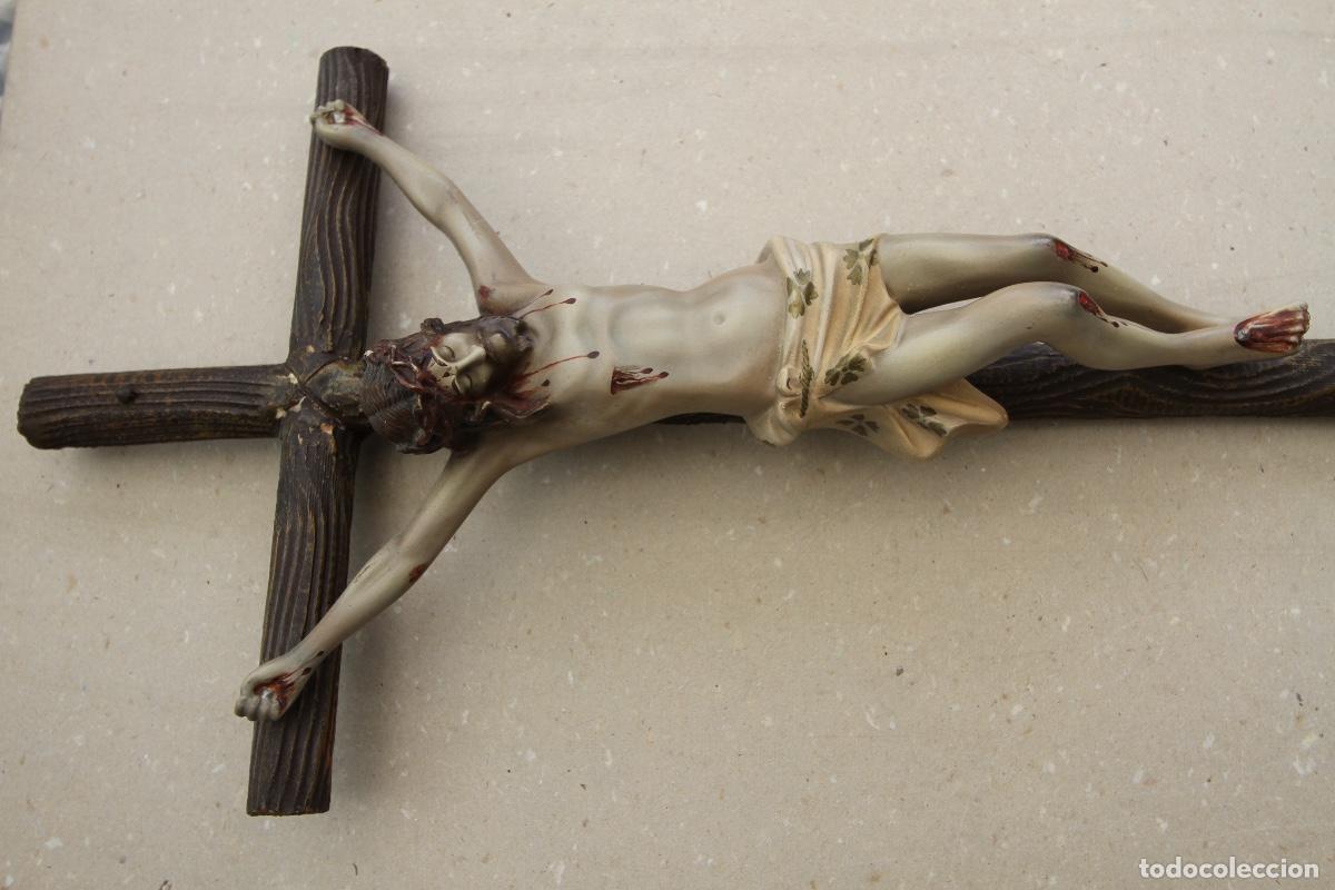 Arte: CRISTO CRUCIFICADO DE OLOT 63 cm - Foto 6
