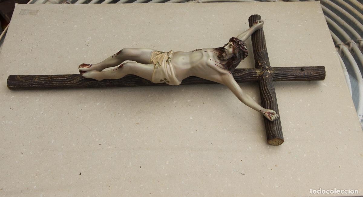 Arte: CRISTO CRUCIFICADO DE OLOT 63 cm - Foto 7