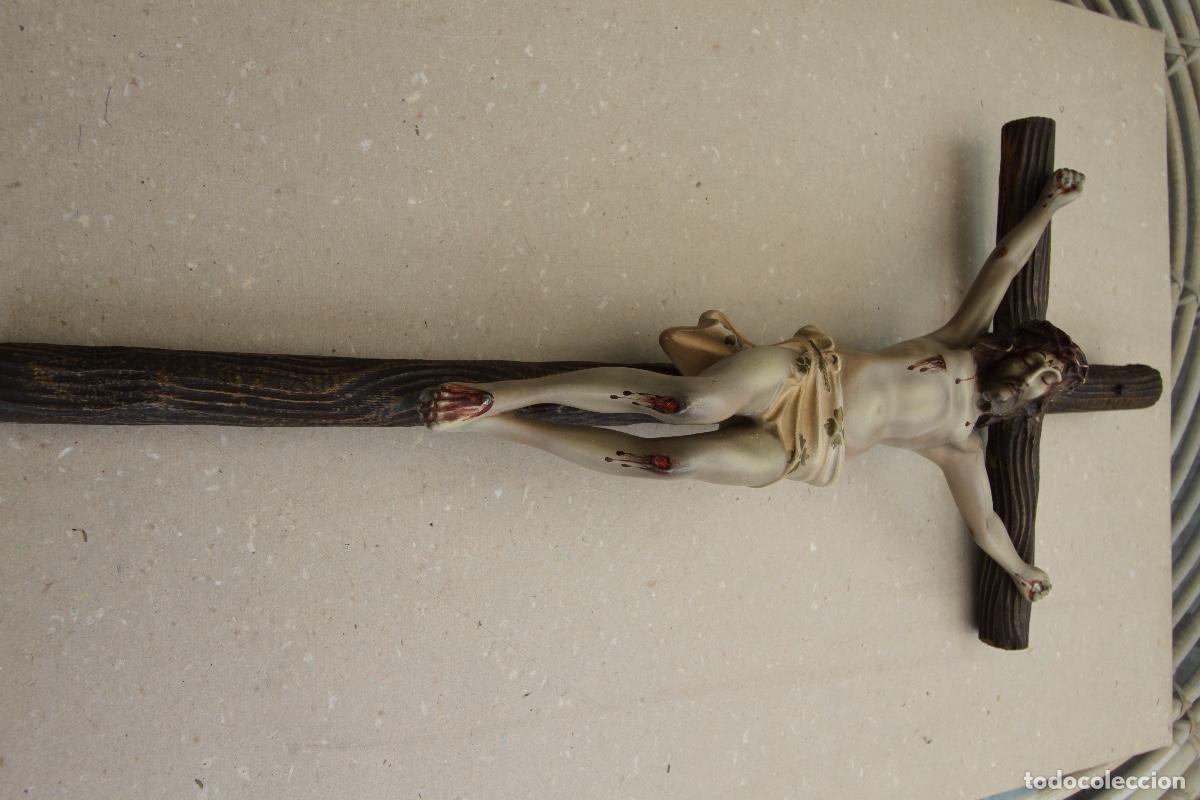 Arte: CRISTO CRUCIFICADO DE OLOT 63 cm - Foto 8