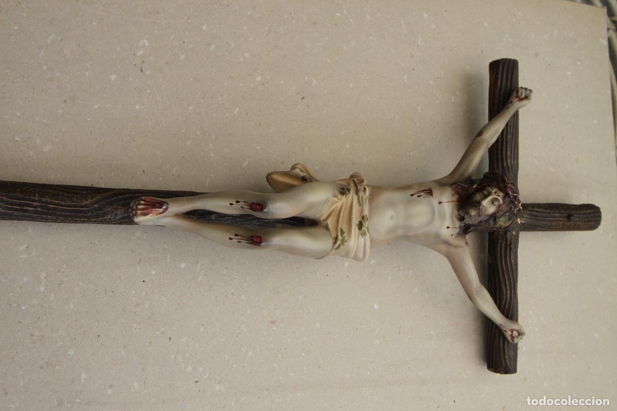 Arte: CRISTO CRUCIFICADO DE OLOT 63 cm - Foto 9