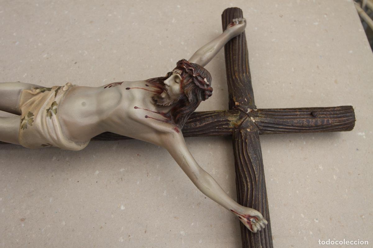 Arte: CRISTO CRUCIFICADO DE OLOT 63 cm - Foto 10