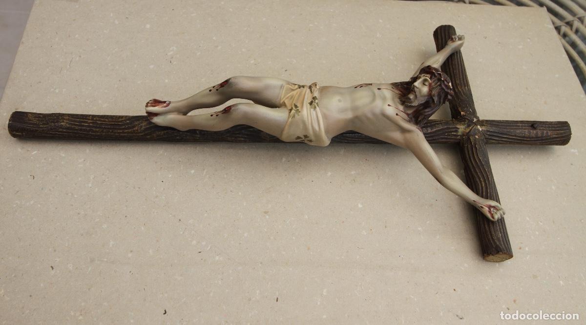 Arte: CRISTO CRUCIFICADO DE OLOT 63 cm - Foto 1