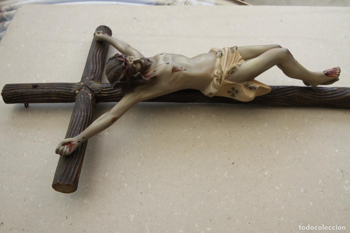 Arte: CRISTO CRUCIFICADO DE OLOT 63 cm - Foto 12
