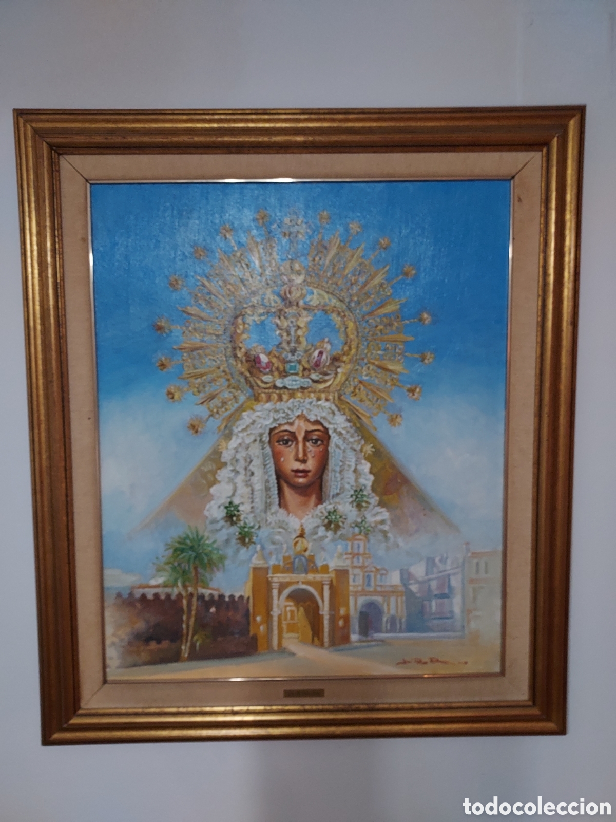 Arte: Oleo de Ntra.Sra.de la Macareca - Foto 1