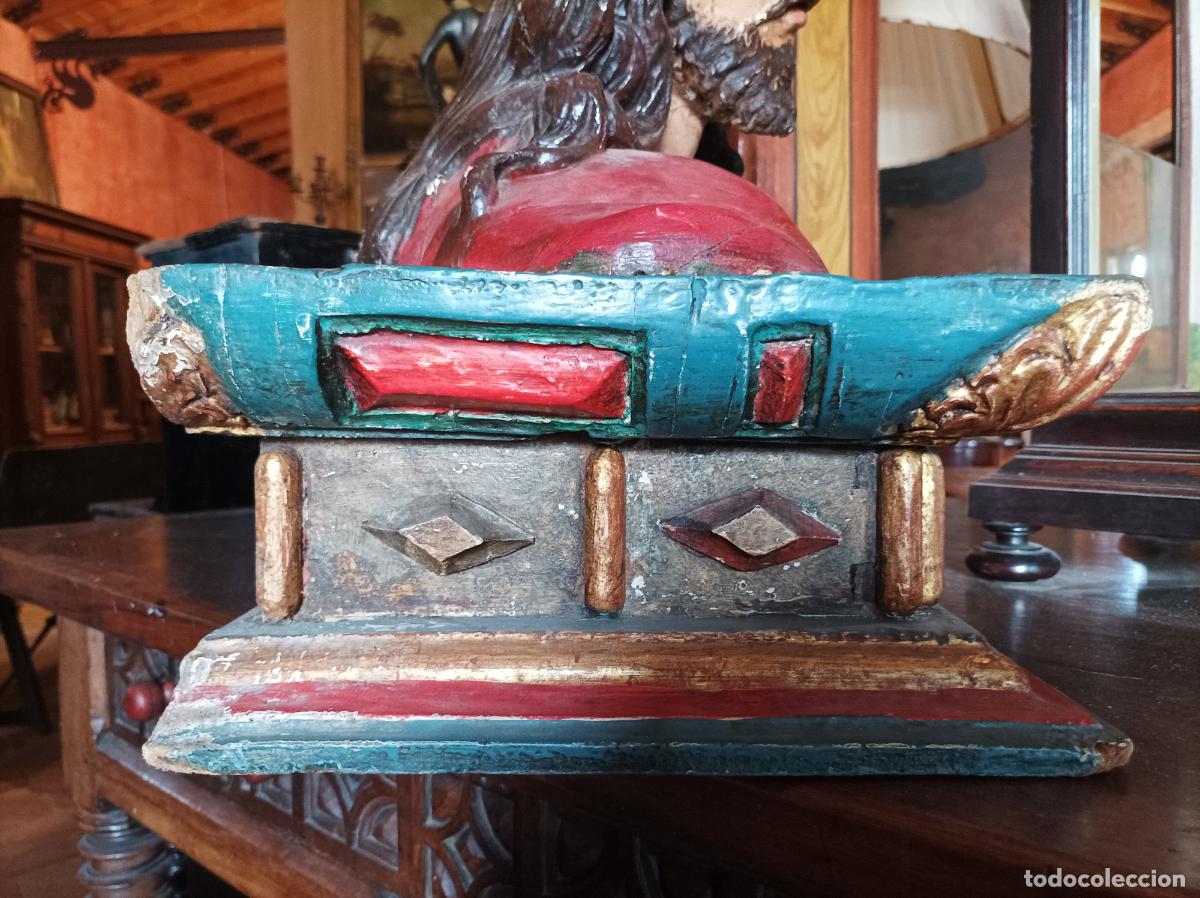 Arte: Busto de madera del Siglo XVII - Foto 21