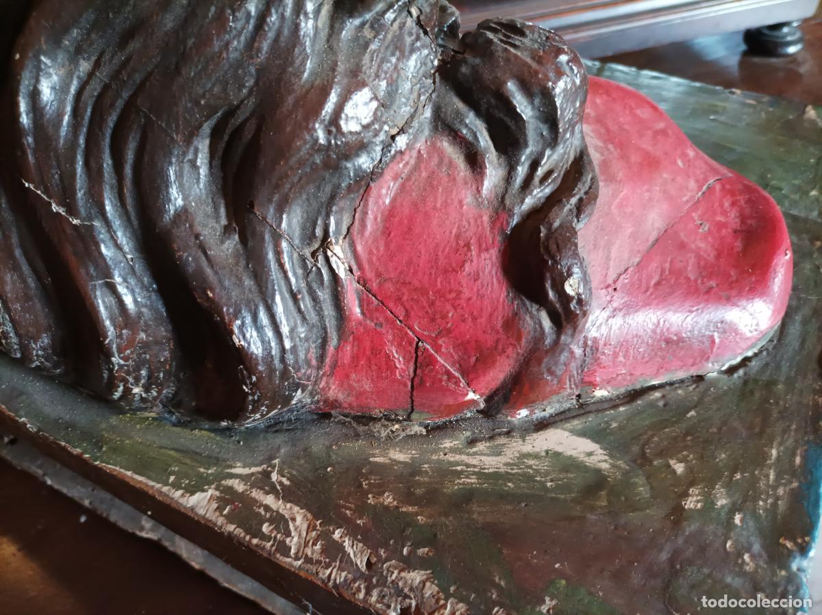 Arte: Busto de madera del Siglo XVII - Foto 23