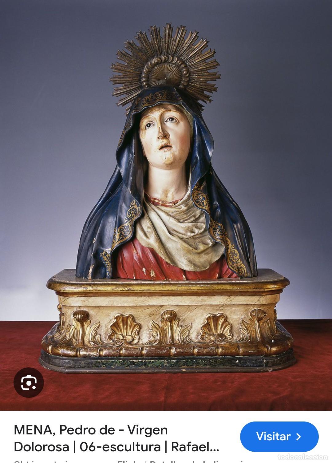 Arte: Busto de madera del Siglo XVII - Foto 28