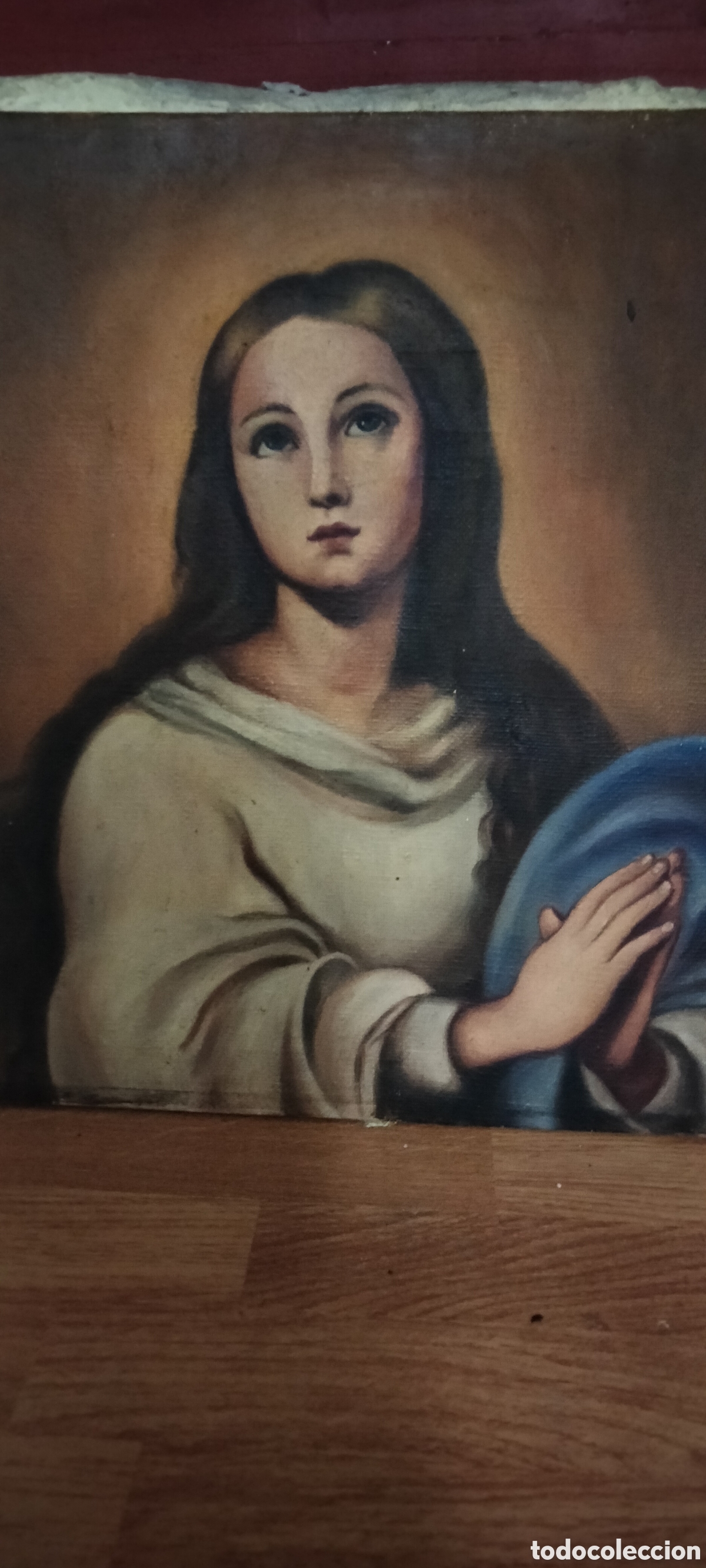 Arte: PINTURA VIRGEN INMACULADA - Foto 1
