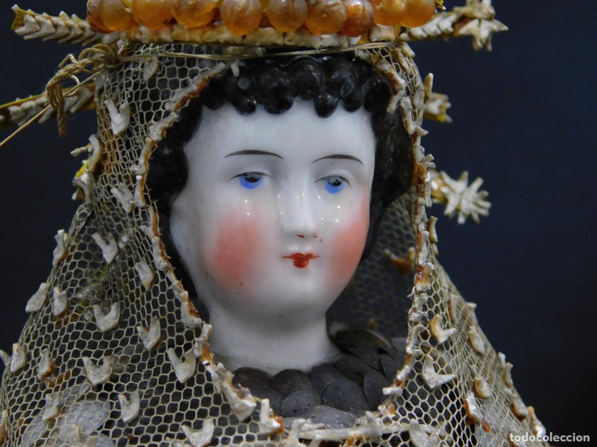 Arte: VIRGEN ENCONCHADA - SIGLO XIX - Foto 4