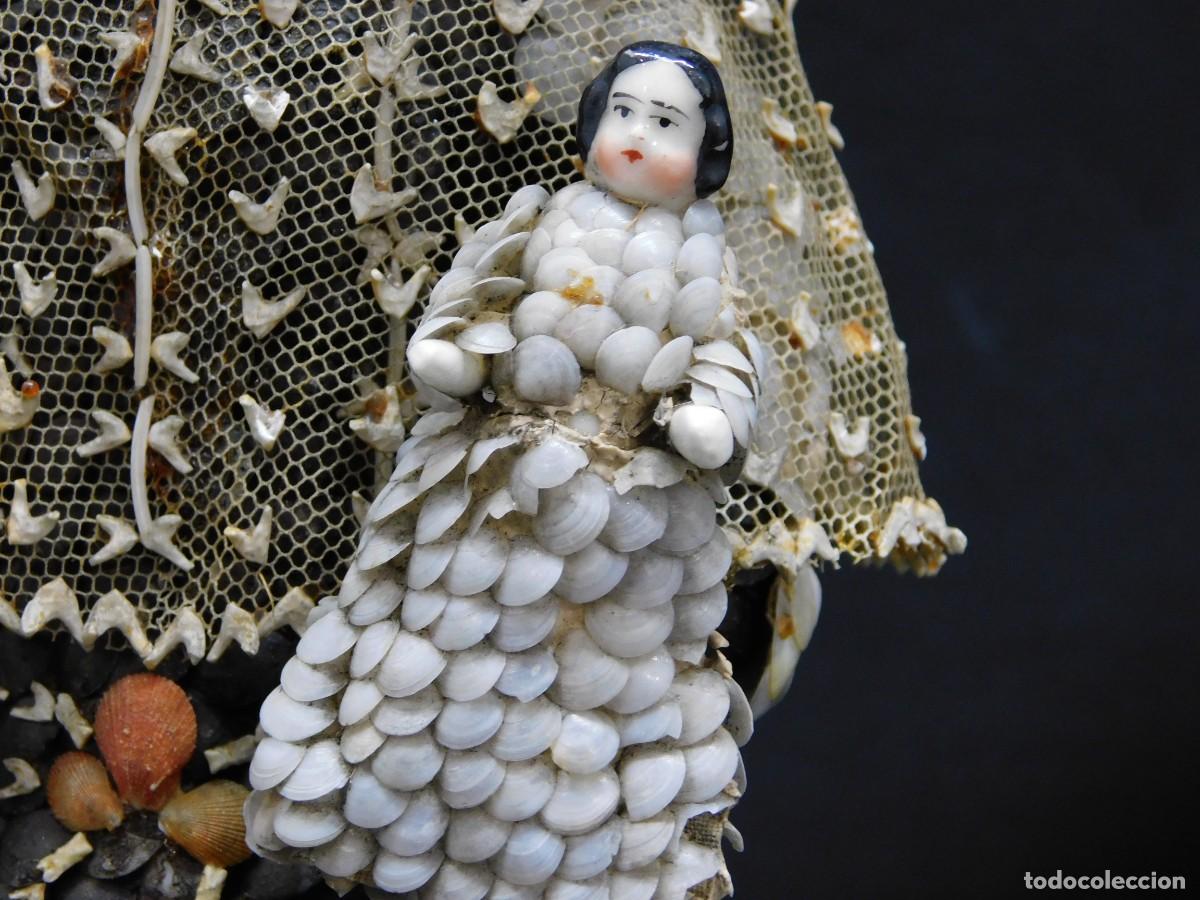 Arte: VIRGEN ENCONCHADA - SIGLO XIX - Foto 5