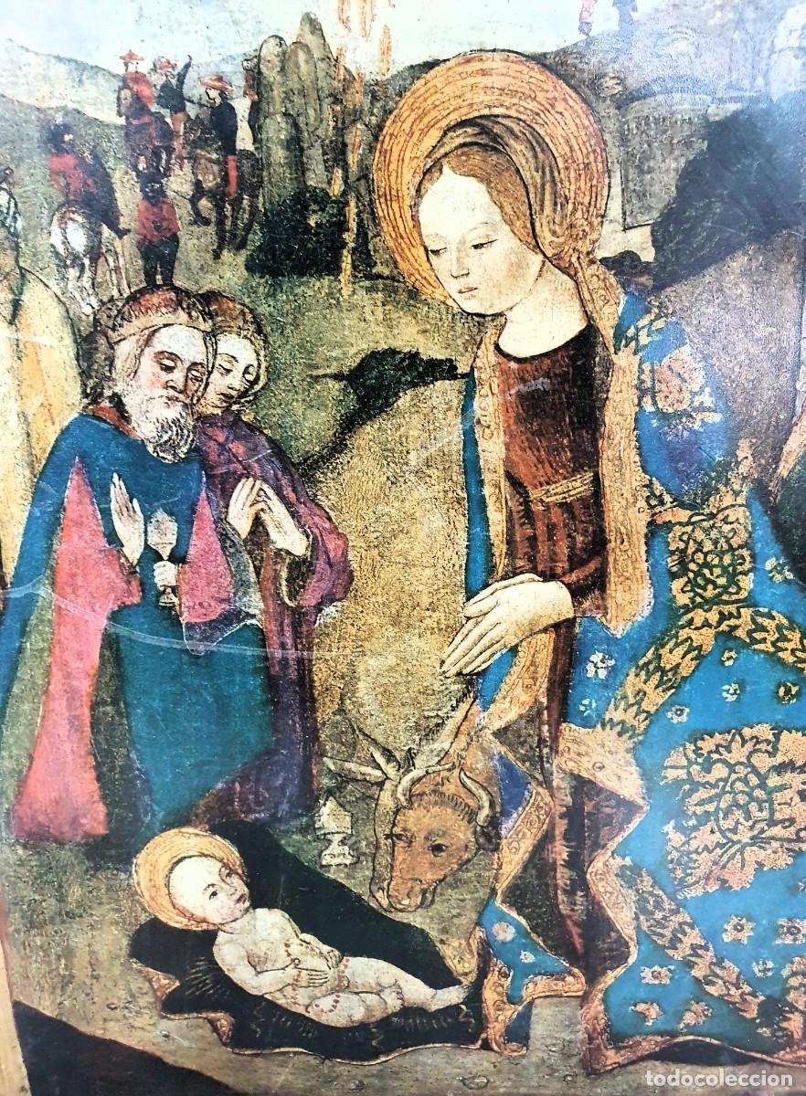 Arte: -Antiguo Icono religioso sobre madera - Foto 3