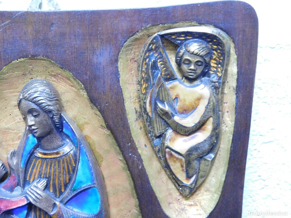 Arte: BRONCE Y ESMALTE RELIGIOSO - JOAN MAYN&Eacute; - Foto 6