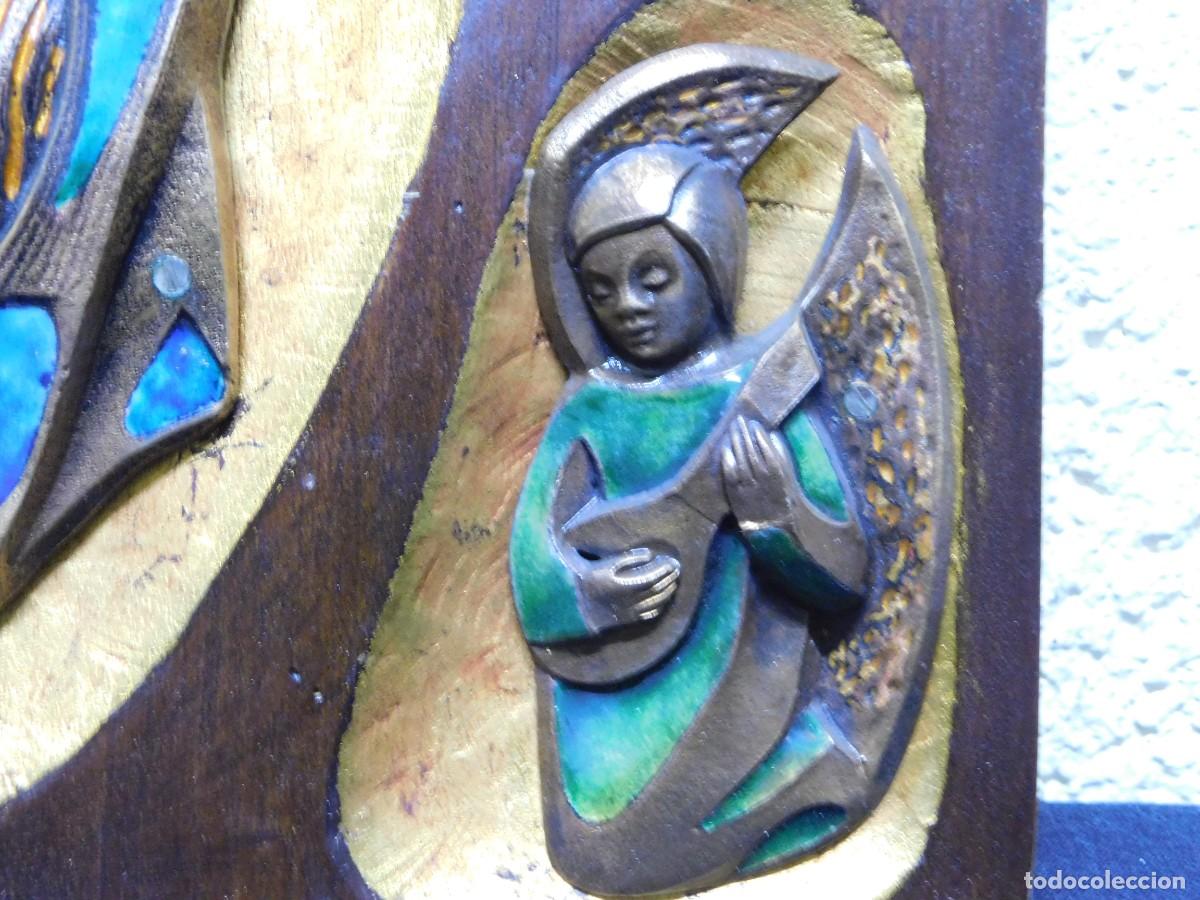 Arte: BRONCE Y ESMALTE RELIGIOSO - JOAN MAYN&Eacute; - Foto 7