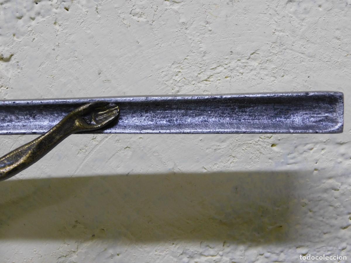 Arte: CRUCIFIJO DE BRONCE - JOAN MAYN&Eacute; - Foto 9