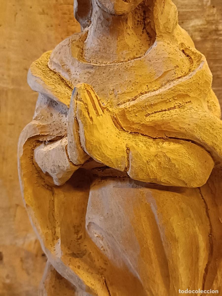Arte: Talla de madera de la Virgen Mar&iacute;a - Foto 3