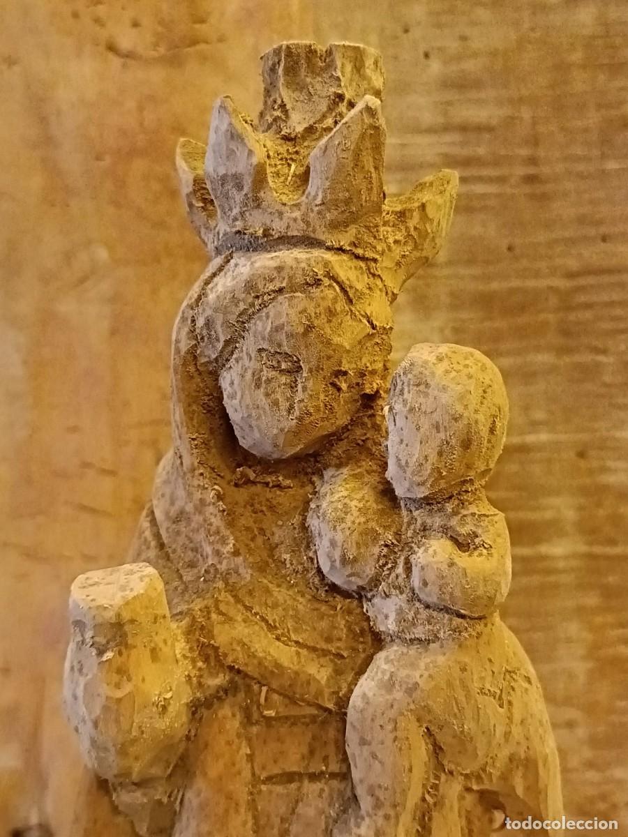 Arte: Talla de madera Virgen Mar&iacute;a - Foto 2