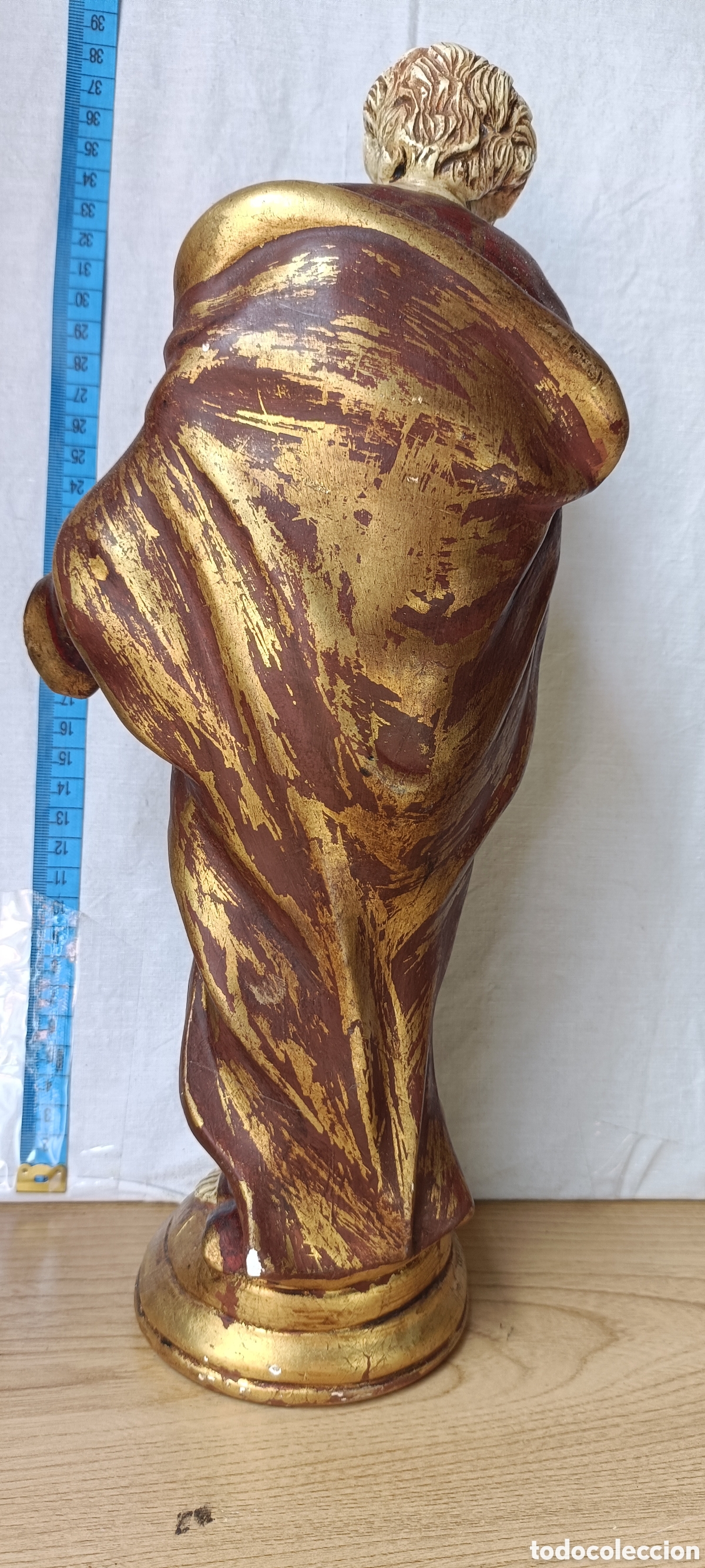 Arte: Figura religiosa, yeso, - Foto 3