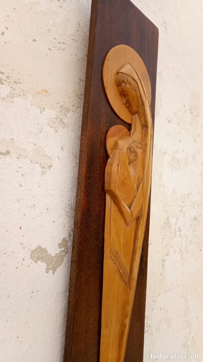 Arte: Talla en madera.Altura 73cm - Foto 4
