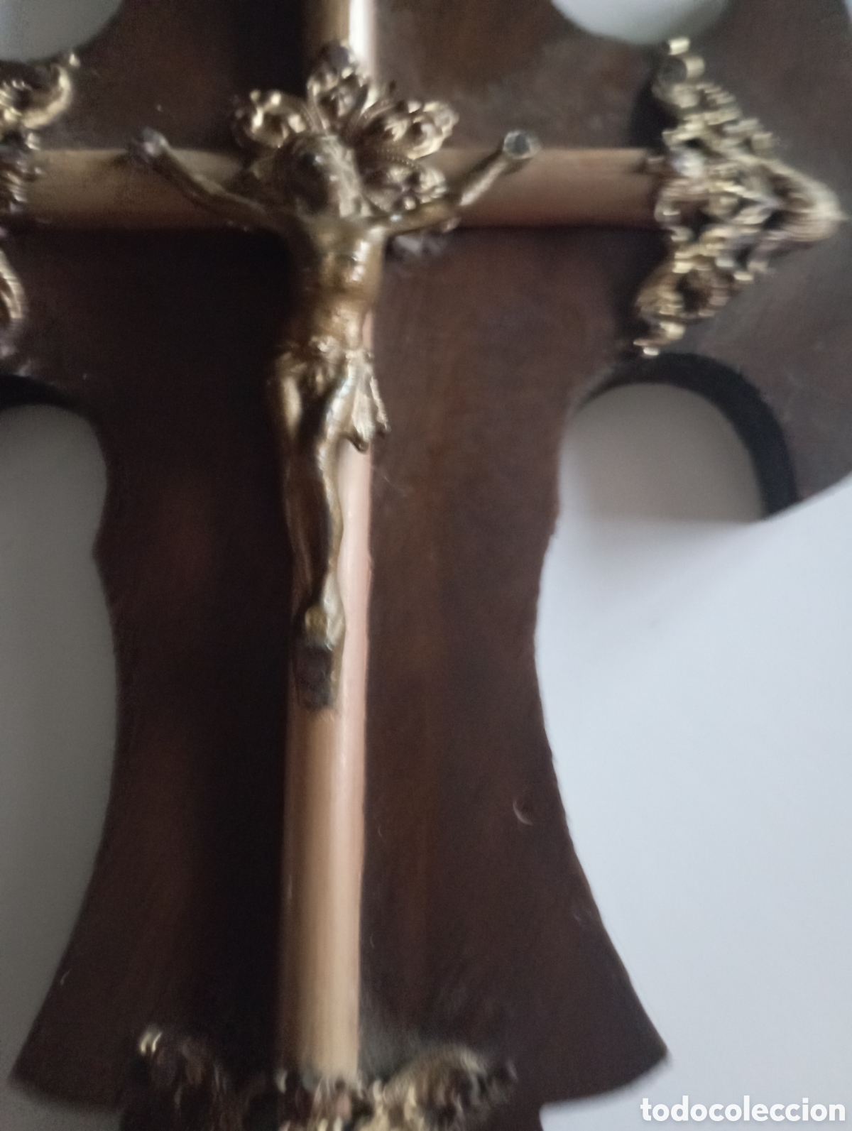 Arte: Benditera de madera y metal - Foto 3