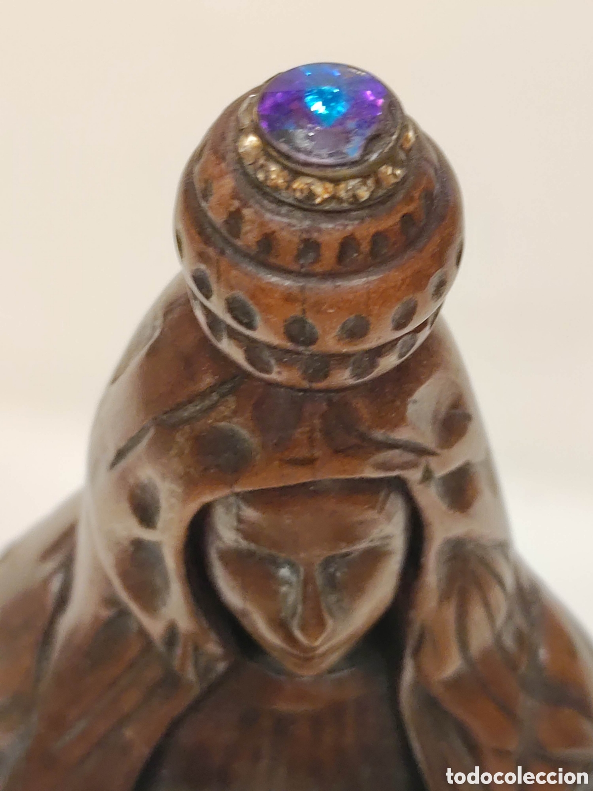 Arte: Talla Virgen de madera - Foto 5