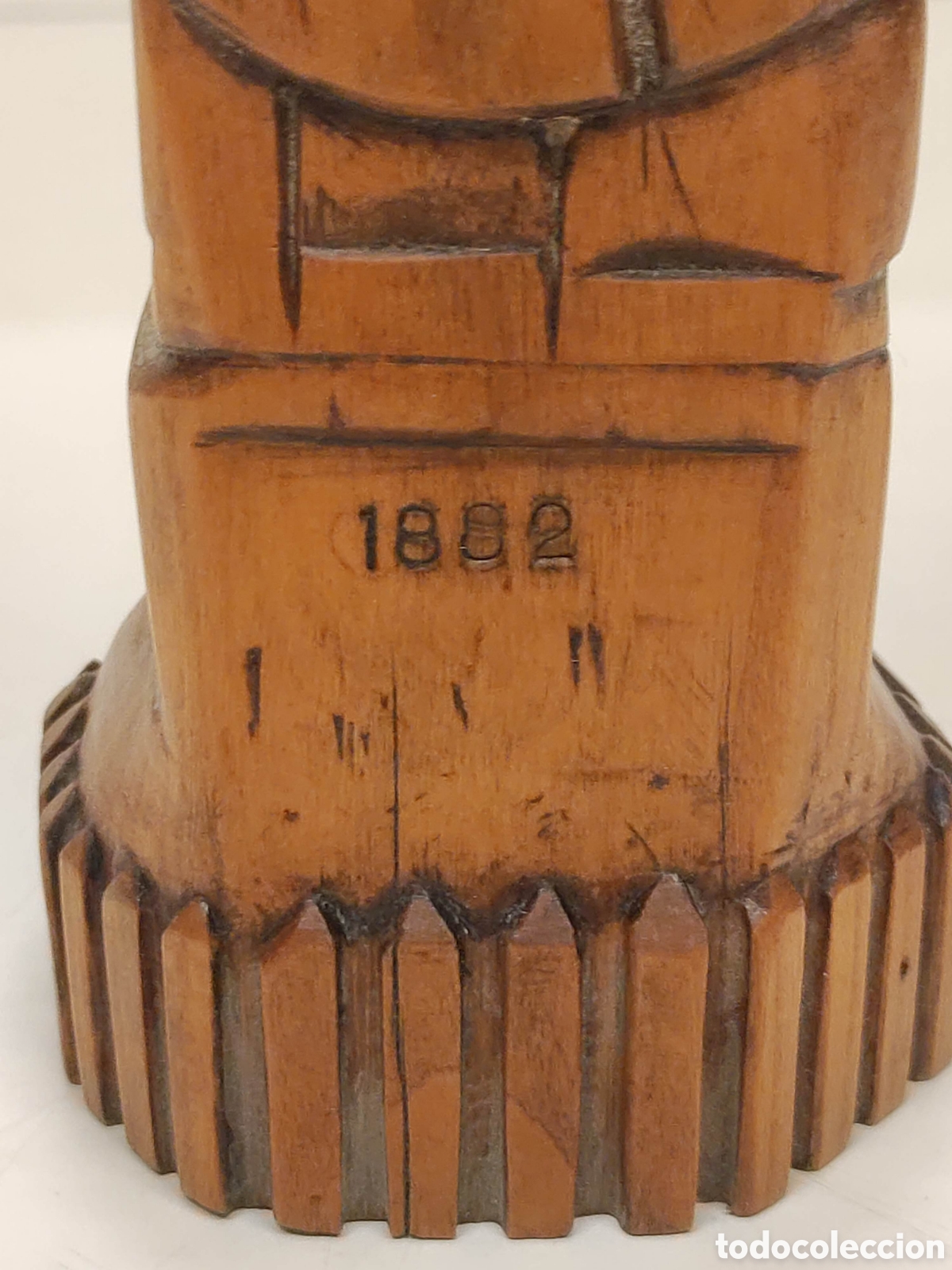 Arte: Talla Virgen de madera - Foto 10
