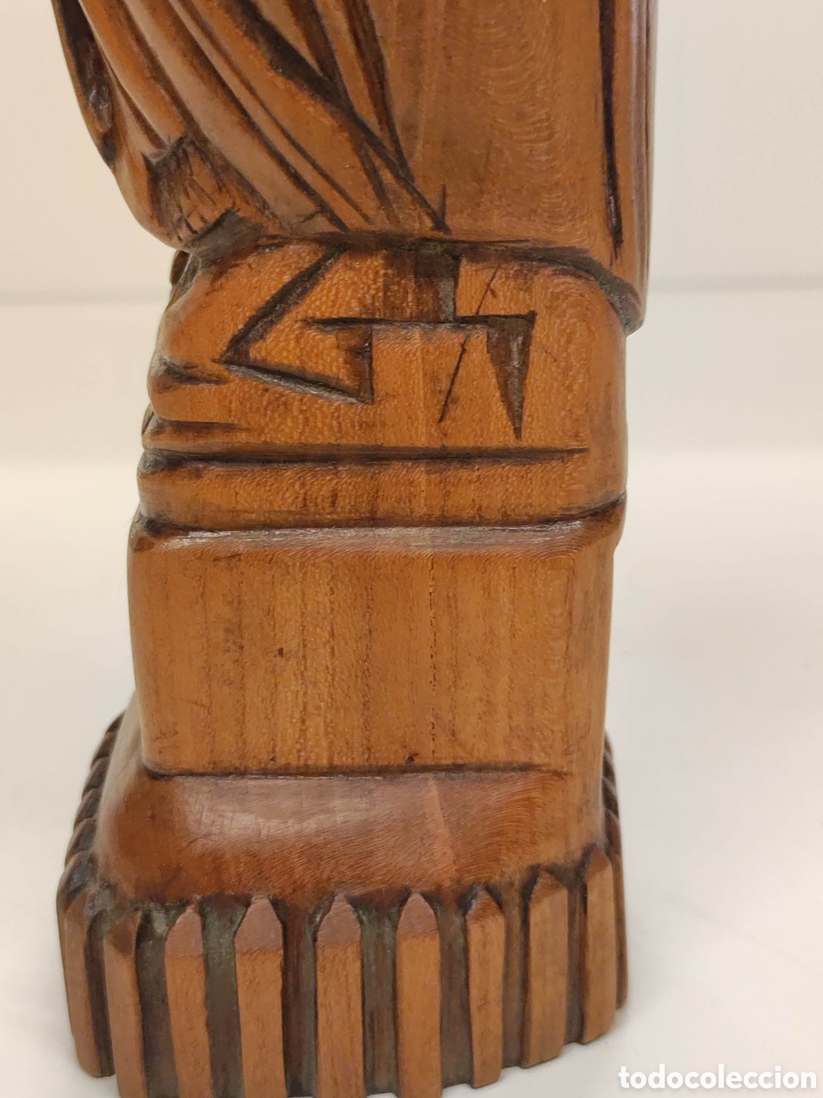 Arte: Talla Virgen de madera - Foto 11