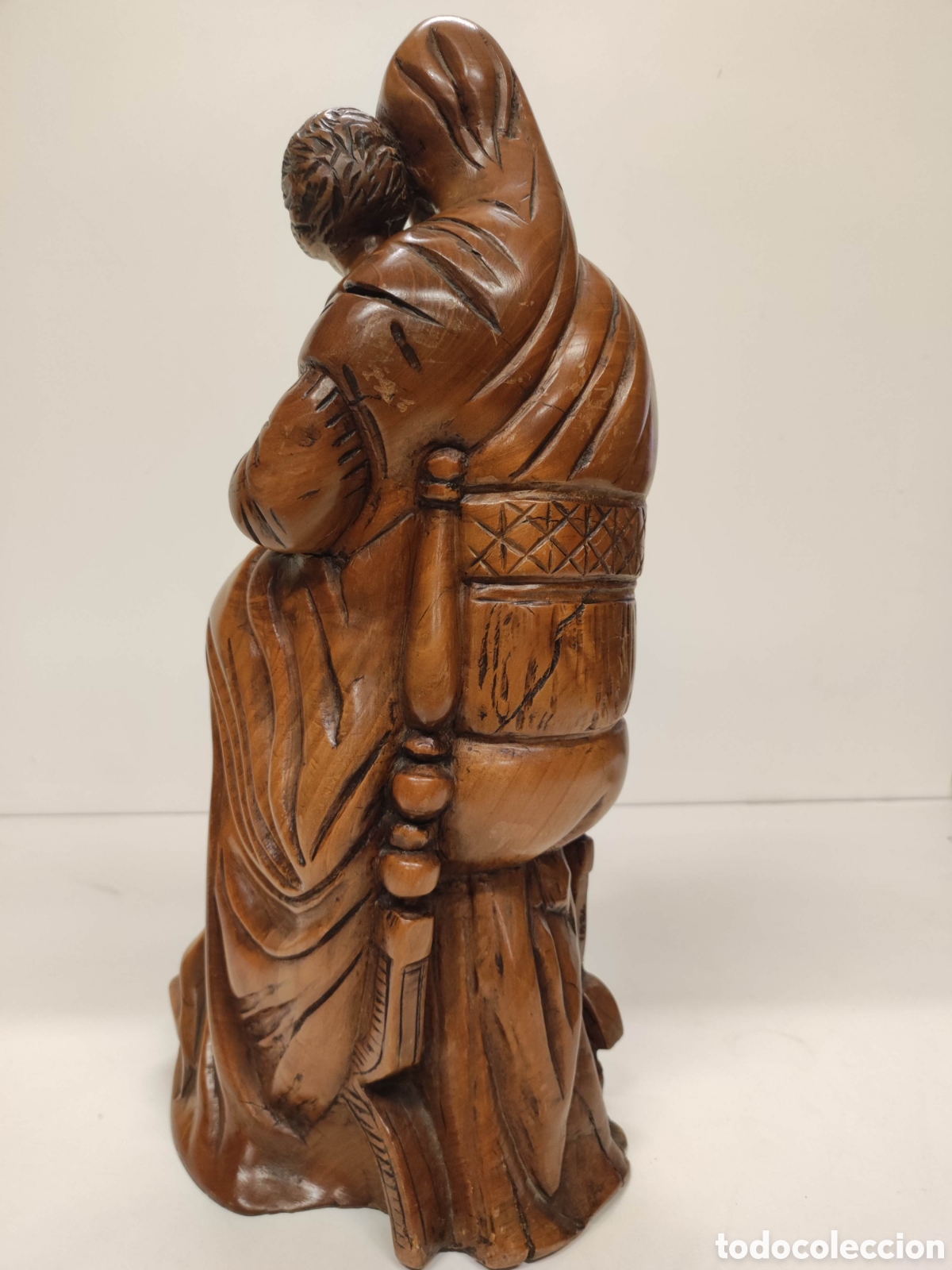 Arte: Talla Virgen de madera - Foto 4