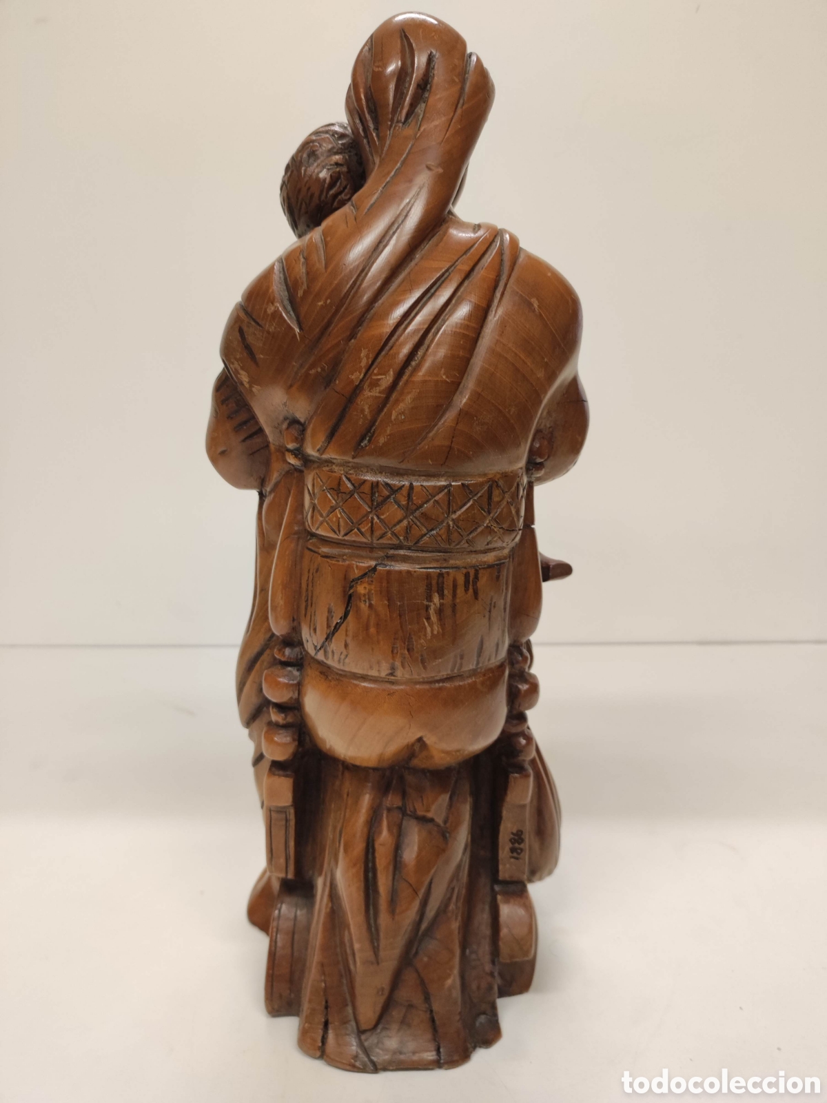 Arte: Talla Virgen de madera - Foto 6