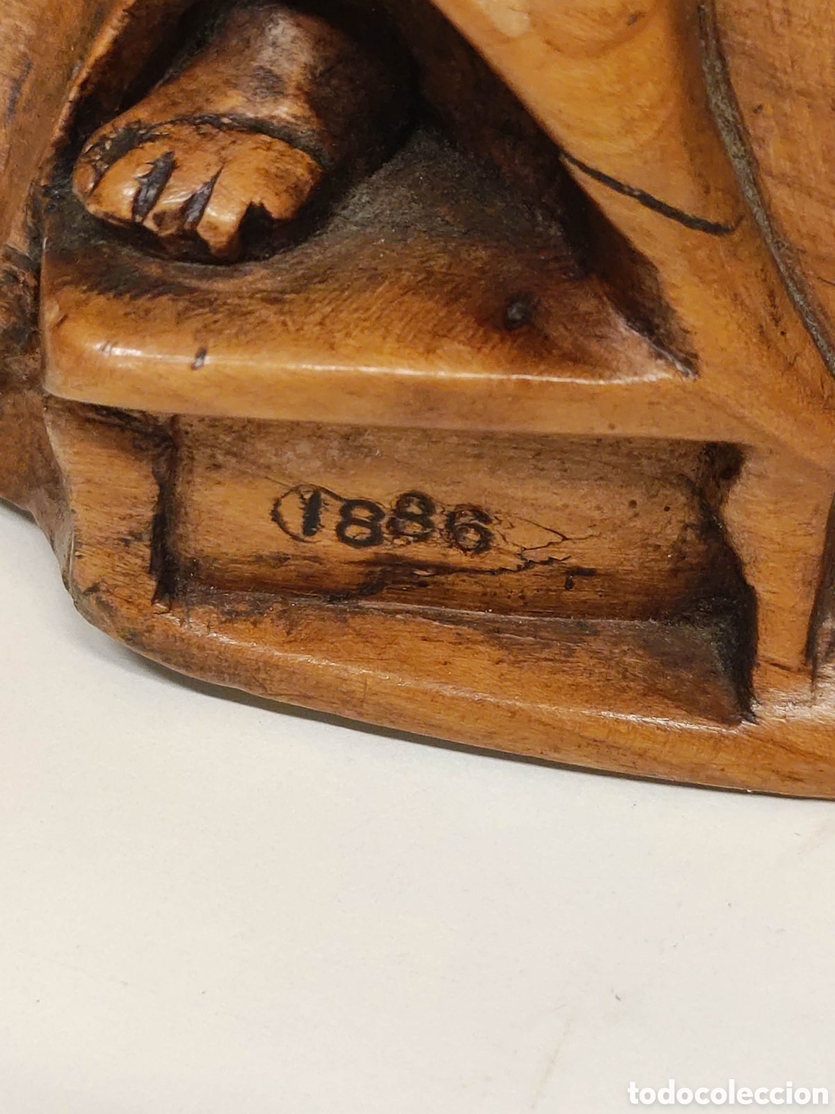 Arte: Talla Virgen de madera - Foto 10