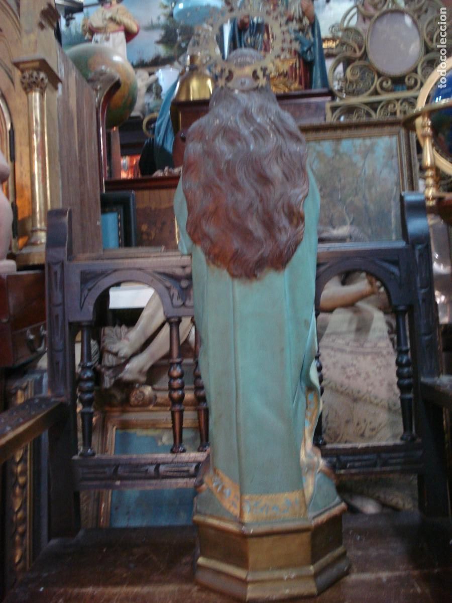 Arte: Virgen Inmaculada estuco de Olot - Foto 5