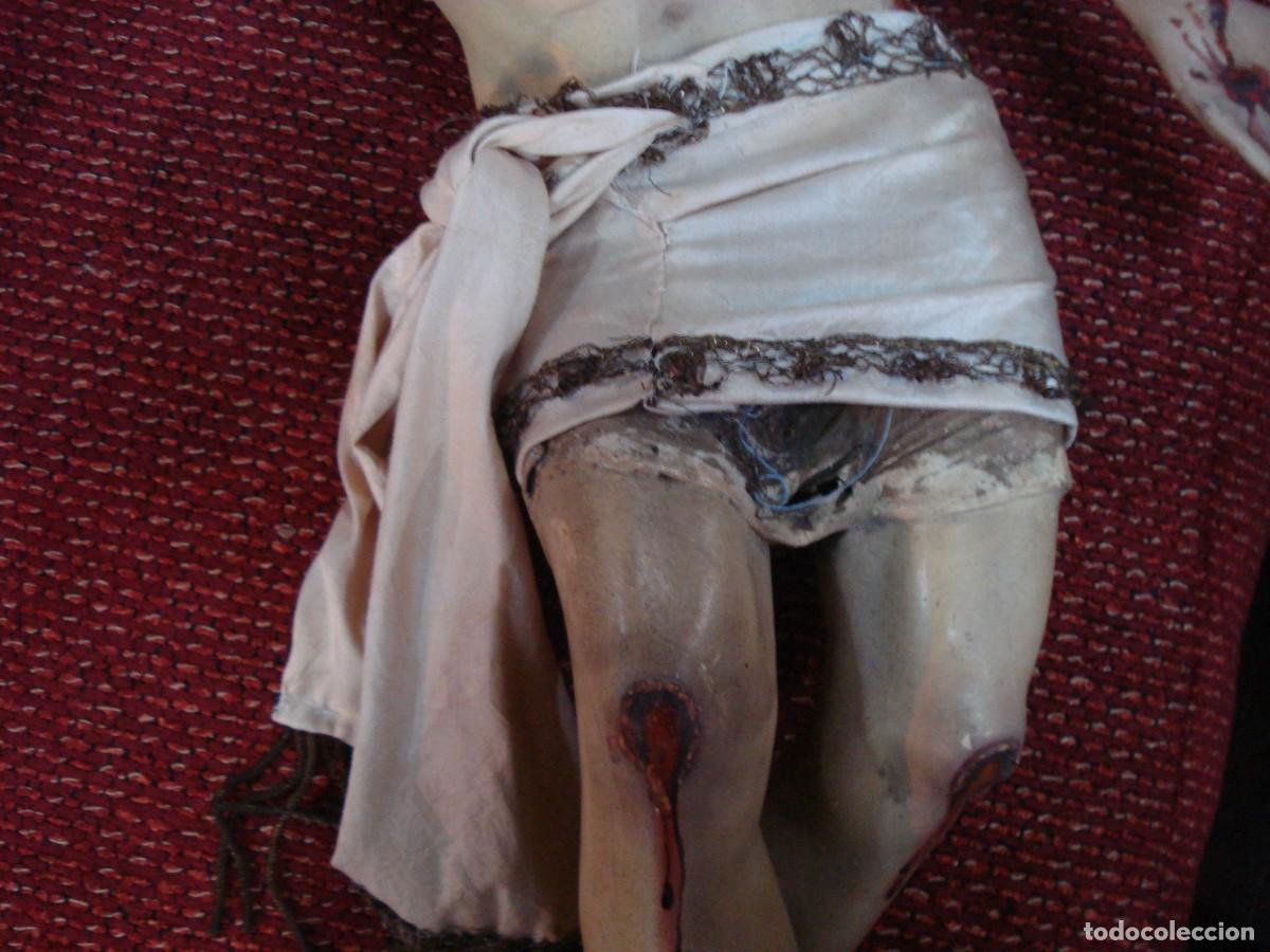Arte: Cristo Yacente talla de madera policromada - Foto 3