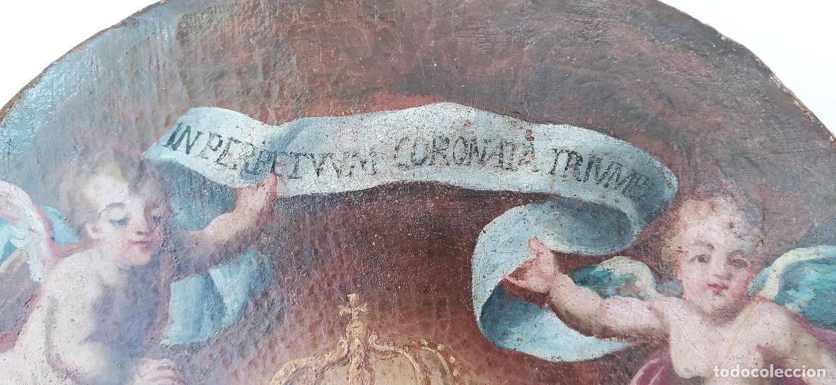 Arte: Antiguo lienzo religioso - Foto 8